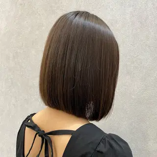 ミディアム カラー ボブ/髪質改善 jionのヘアスタイル