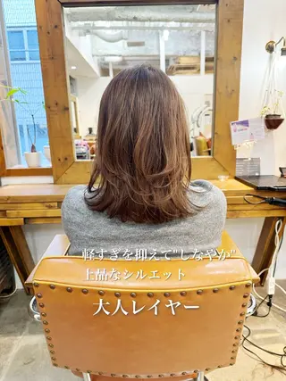 ショート カラー newline銀座所属・銀座ショート/ 大人ショート/金子涼のヘアスタイル