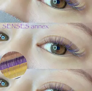 マツエク・マツパ SENSES_ WAKAのマツエク・マツパデザイン