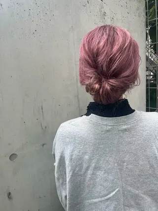 ヘアアレンジ ドアベルヘアリビング所属・加藤志保 🎗️🫧モデル募集のヘアスタイル