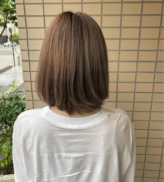 ミディアム キノシタ ナオユキのヘアスタイル