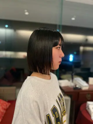 ショート YONAGO たしろヨナゴ所属・中西 リナのヘアスタイル