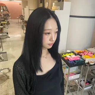 カラー LUNTY NAMBA 難波駅前店所属・透け感ベージュ 🪐REN🪐のヘアスタイル