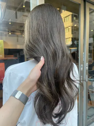 ロング カラー 🫧うる艶レイヤー /髪質改善/RISAのヘアスタイル