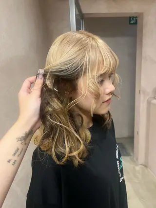 ロング カラー Bërg所属・Bërg mimi ‎ ౨ৎ⋆のヘアスタイル