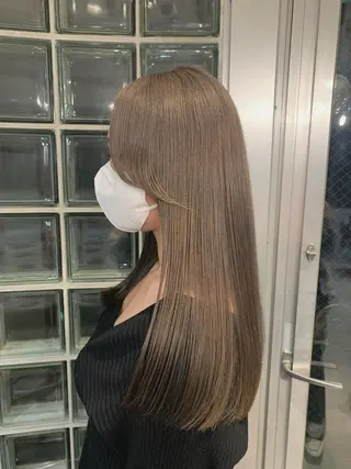 ロング カラー クレハ :)のヘアスタイル