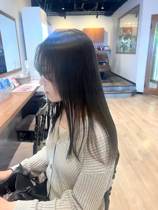 ロング マツエク/透明感 カラー🤍ゆうのヘアスタイル