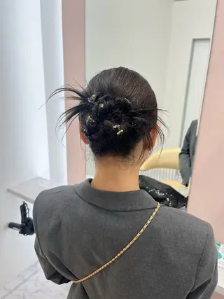 ヘアアレンジ 透明感カラー/レイヤ ー/Himari🩶のヘアスタイル