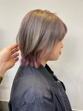 ショート カラー 髪質改善特化サロン ICONIQ天神店のヘアスタイル