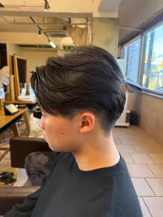 ミディアム パーマ メンズ メンズカットパーマ ✂️ JOYAのヘアスタイル