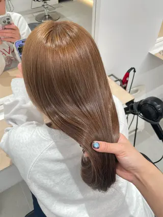 セミロング an🦋ショートボブ 【東日本橋】のヘアスタイル