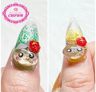 ネイル CROWN プライベートサロンのネイルデザイン