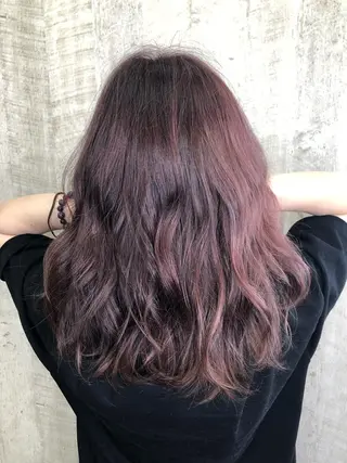 セミロング カラー hair salon Ame(エイム)所属・熊井 達也のヘアスタイル