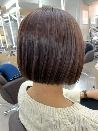 ショート カラー Silk-lei【銀座店】所属・銀座/美髪縮毛矯正 /髪質改善/山本翔華のヘアスタイル