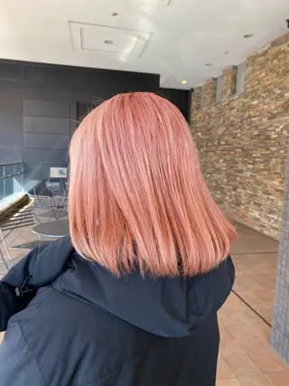 ミディアム 🐰ツヤ感カラー🐰 ななこのヘアスタイル