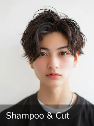 ショート 岡戸 颯良のヘアスタイル