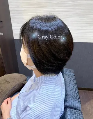 カラー ⭐️似合わせアップ ⭐️並木奏絵のヘアスタイル