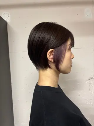 ショート カラー 🩵似合わせカット SEIRA🩵のヘアスタイル