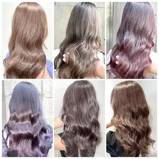 ロング カラー 縮毛矯正/髪質改善 /韓国風　山川春輝のヘアスタイル