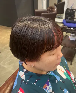 ショート カラー attrait所属・アトレ＊個室サロン himekaのヘアスタイル