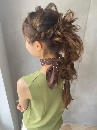 ヘアアレンジ omocha hair salon所属・大嶋 伸吾のヘアスタイル