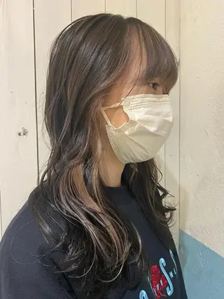 ロング カラー 🇰🇷柔らか透明感 ／Miho🫧のヘアスタイル