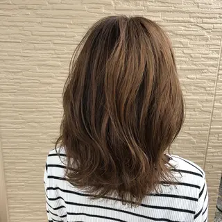 セミロング カラー 4-rest garden （フォーレストガーデン）所属・金井 直樹のヘアスタイル