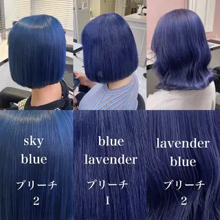 ミディアム カラー ヘアアレンジ 💕上野美容師☁ ブリーチ💖サワのヘアスタイル