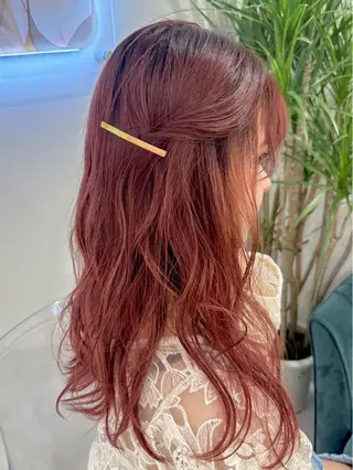 ロング カラー かえ🩶韓国ボブ🎀 透明感カラー🥣のヘアスタイル