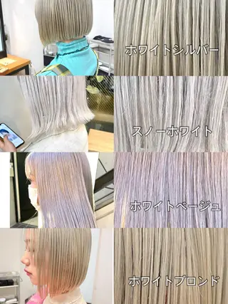 セミロング カラー mee.urawa所属・似合わせショート×透 明感/やじまたかしのヘアスタイル