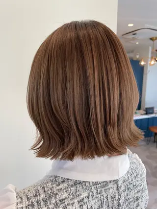 ミディアム lag by  シゲルカットクラブ　神田久志本店所属・清原 佳乃のヘアスタイル