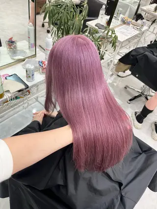 カラー 漆畑 莉奈のヘアスタイル