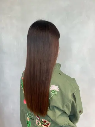 ロング 抜け感ハイトーン/ ボブ/Ririnaのヘアスタイル