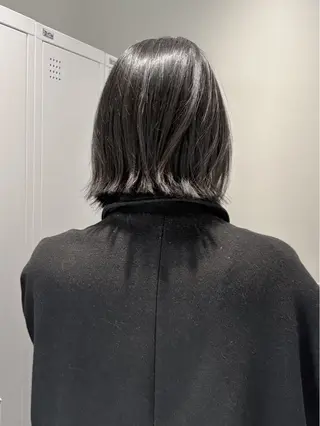 ショート カラー パーマ ヘアアレンジ メンズ 切りっぱなしヘア/ ブリーチなしカラー撩のヘアスタイル
