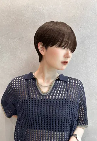 ショート Mon/ショート/パ ーマのヘアスタイル
