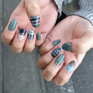 ネイル rokunana 佐野のネイルデザイン