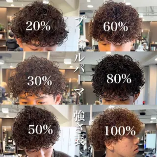 パーマ メンズ 年間2000名担当◎ パーマ職人/仲原佑樹のヘアスタイル