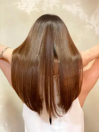 ロング 森 早希絵のヘアスタイル