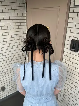 ヘアアレンジ 推し活＊イベントヘア 💕ゆり🐈🐾のヘアスタイル