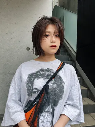 ショート ボブとパーマの達人 美容室難民の方は是非のヘアスタイル