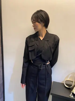 ショート 広島/ボブ/レイヤー 🌿‬wakabaのヘアスタイル