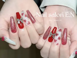 ネイル E.N🦋 長さ出し/持ち込みのネイルデザイン