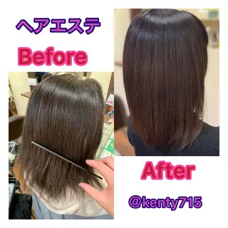 ミディアム 髪質改善・美髪 カラー特化☆中嶋健人のヘアスタイル