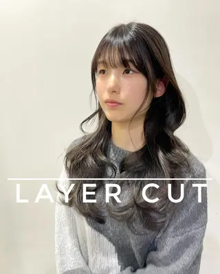 ロング 平 一裕のヘアスタイル