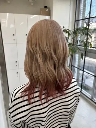 セミロング カラー JILL🌟 せいゆのヘアスタイル