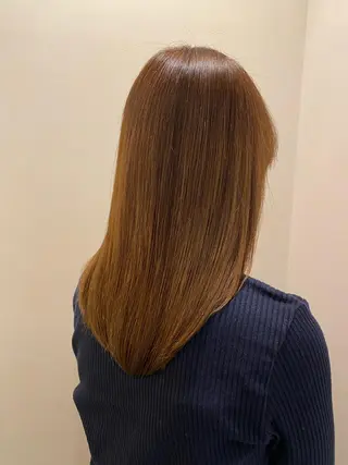 セミロング パーマ 🪽羽エク/Ash 店長/折目奈央🪽のヘアスタイル