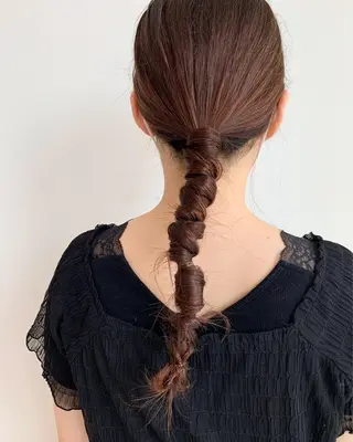 ロング ヘアアレンジ ANY／SUE 千葉パーマのヘアスタイル