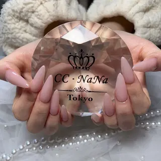 ネイル 韓国風ワンホンネイル パラジェル🩵roのネイルデザイン