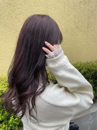 セミロング 似合わせスタイル 足立のヘアスタイル