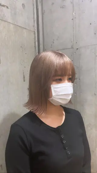 ショート カラー soigné所属・カットモデル募集 /RIO🩰のヘアスタイル